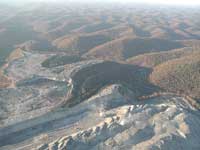 mountain topped