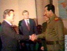 Rumsfeld offered help to Saddam