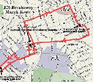 j26 breakaway march route map