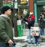 young anti-war activist