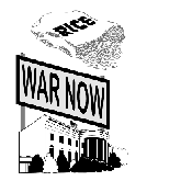 Rice for Peace-- stop the war now