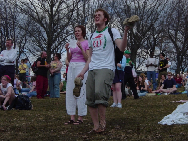 dancin in the mud...