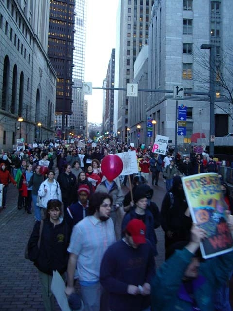 And the march return...