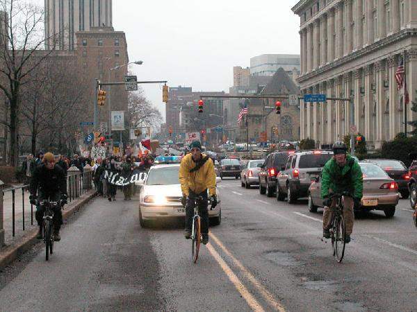 March on Fifth Ave...