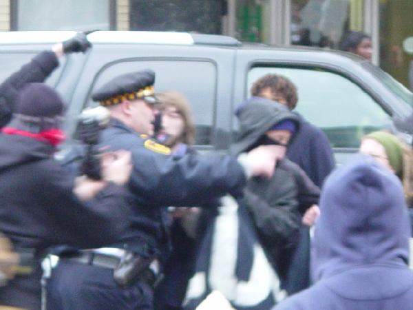 Police Officer Hits ...