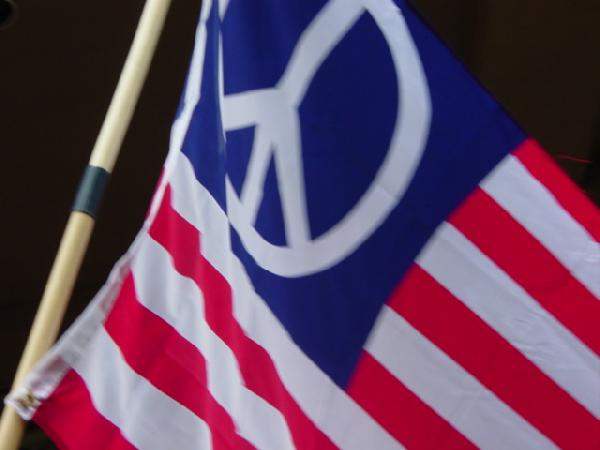 peace flag...