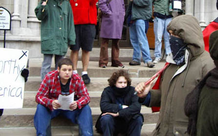 Who will blink first...