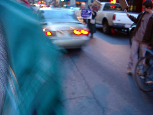 Tail between legs...