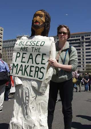 Paper Mache Jesus...