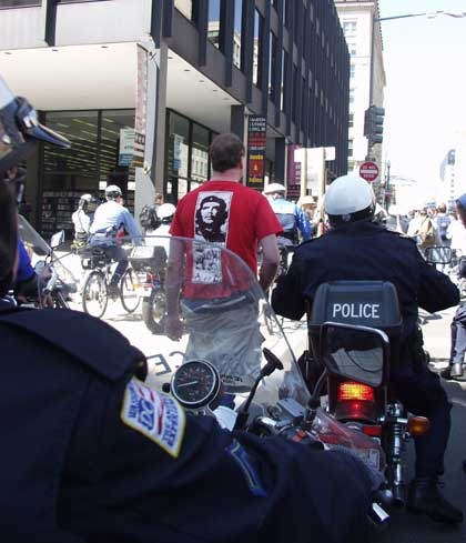 Police Turn Violent...