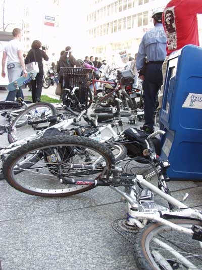 Police Bicycles...
