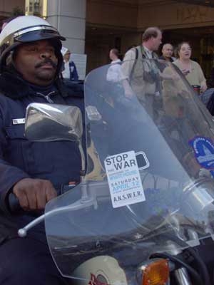 Cop Against War?...