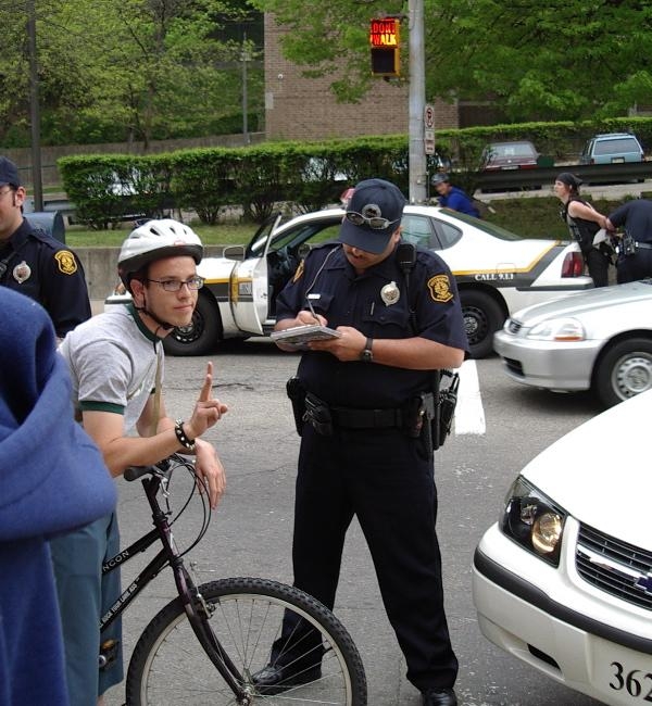 Citation w/ arrest i...