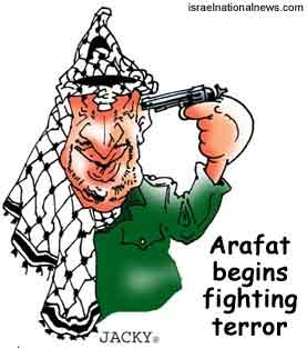 Arafat begins fighti...