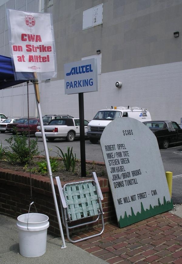 Alltel CWA workers' ...