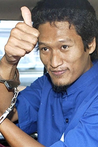 Bali bomber thanks a...