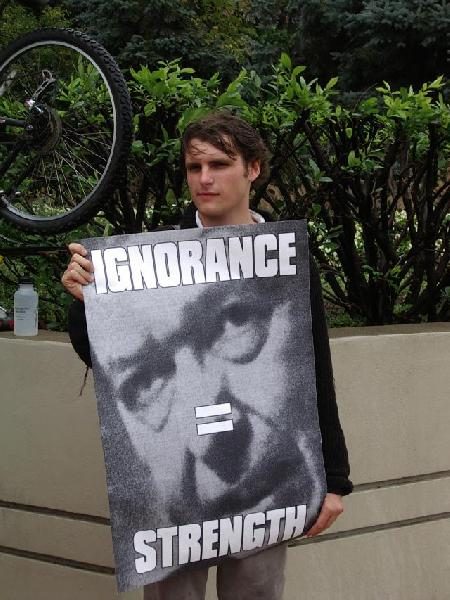 Ignorance = Strength...