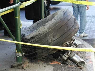 the rubble of the WT...