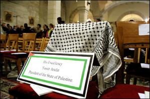 Mr. Arafat, peace IS...