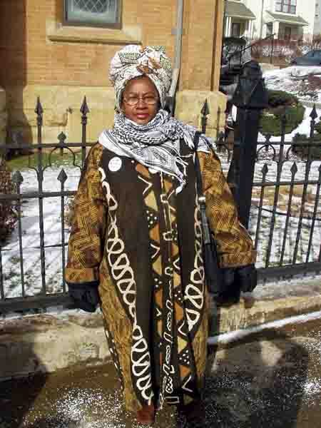 One of the speakers...