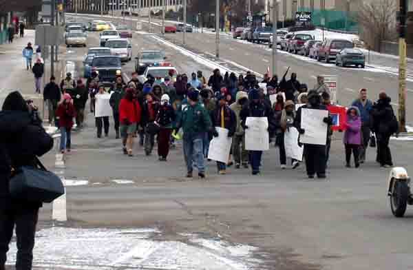 Marching from Mellon...