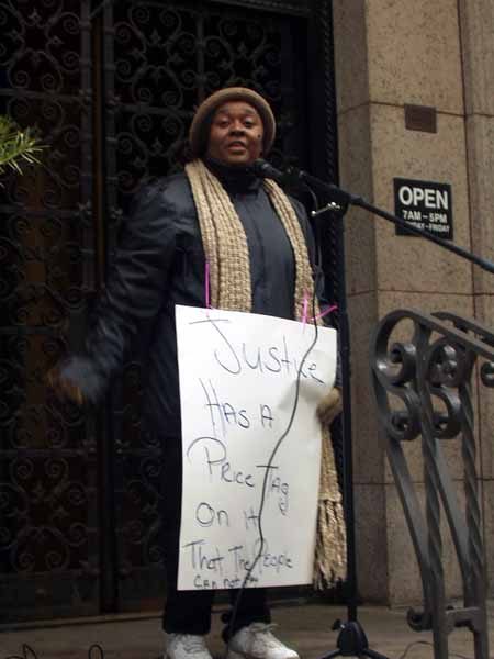 One of the speakers...