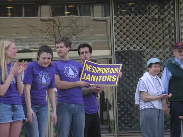 We support our Janit...