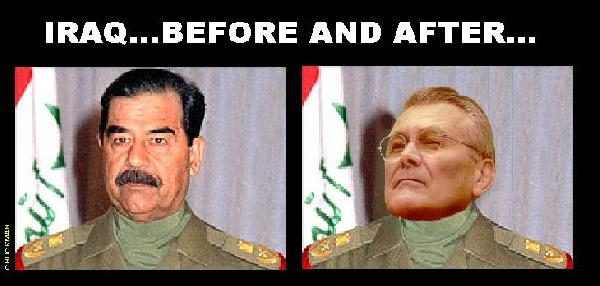 IRAQ...BEFORE AND AF...