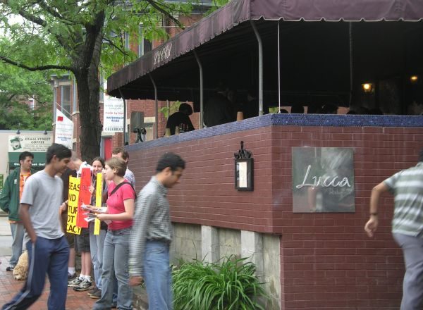 Business was busy...