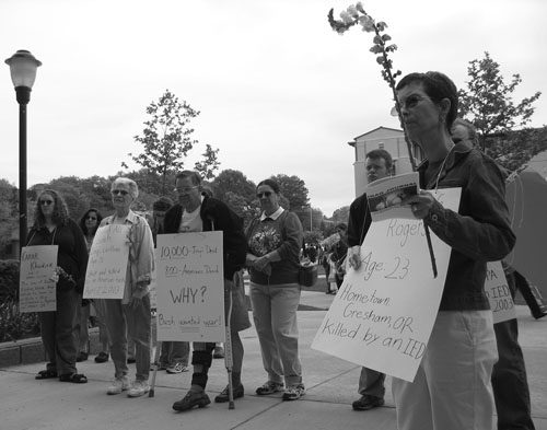 In front of Warner H...