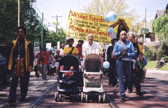 Free Mumia March and...