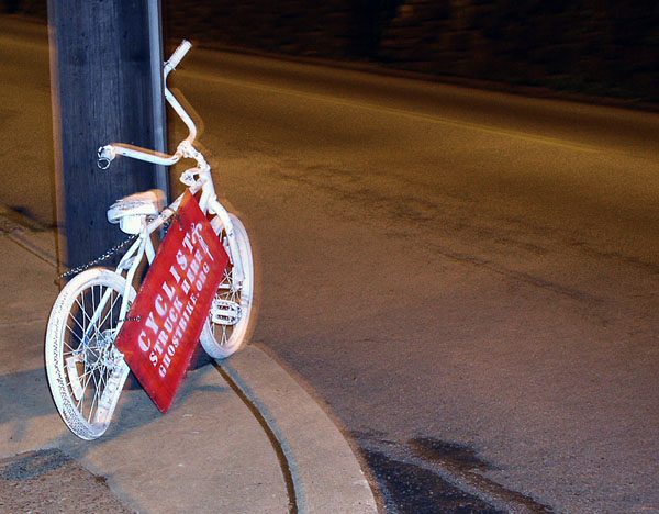 ghost bike picture...