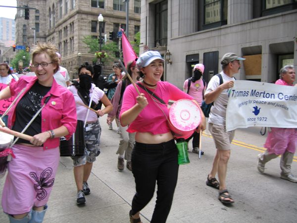 marching...