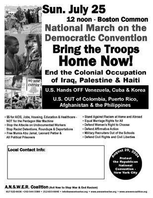 Protest the DNC in B...