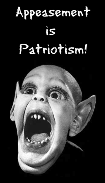 Appeasement is patri...