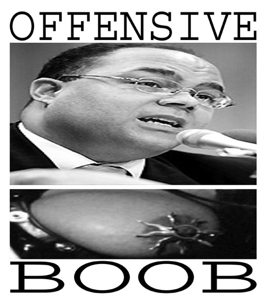 OFFENSIVE BOOB...
