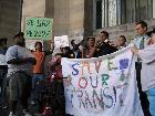 Save Our Transit S13 rally