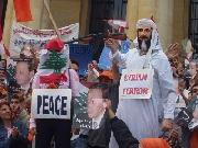 Lebanese protesters denounce Syrian interference