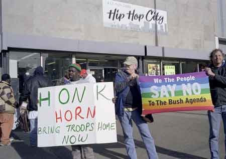 CodePink at Black Vo...