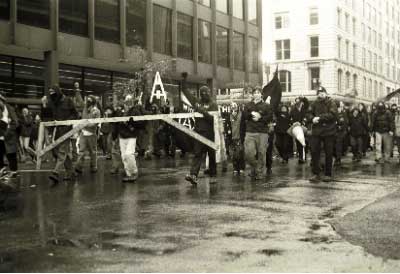 black bloc...