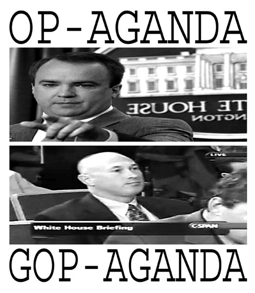 OP-AGANDA GOP-AGANDA...