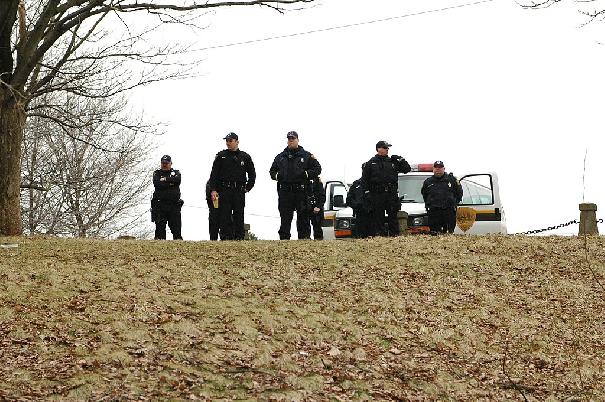 Police on the Hill...