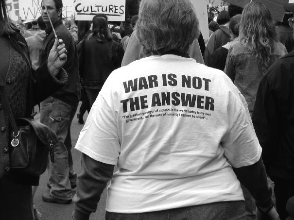 war is not the answe...
