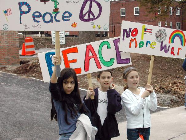 young girls promote ...
