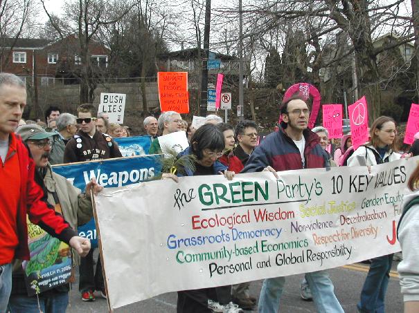 Marchers...