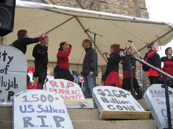 radical cheerleaders...
