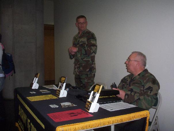 Two recruiters....