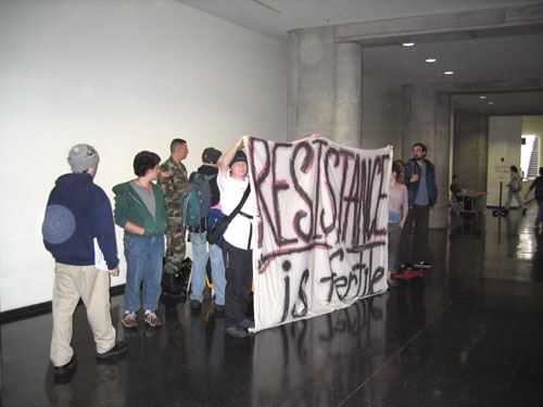The banner hides the...