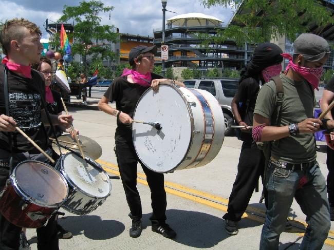 marching band/drums...