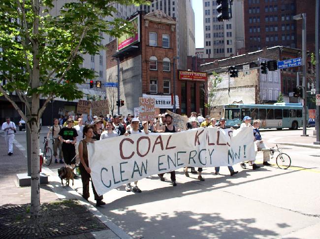 Coal Company Protest...